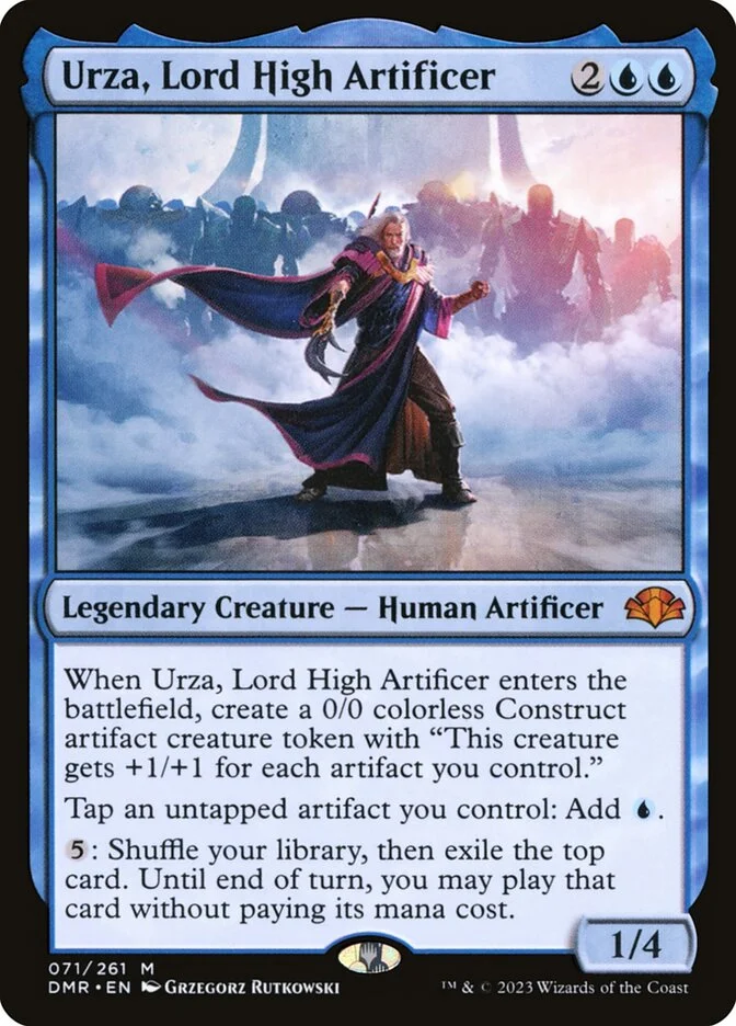 Urza, Lord High Artificer (Dominaria Remastered) - Magic: The Gathering in TCG Land