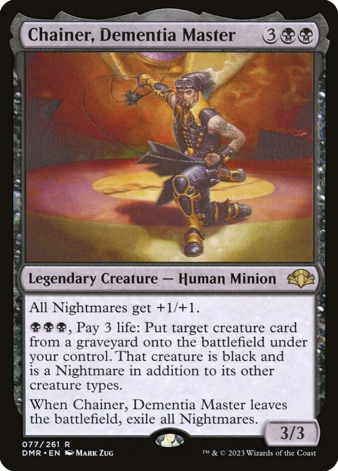 Chainer, Dementia Master (Dominaria Remastered) - Magic: The Gathering in TCG Land