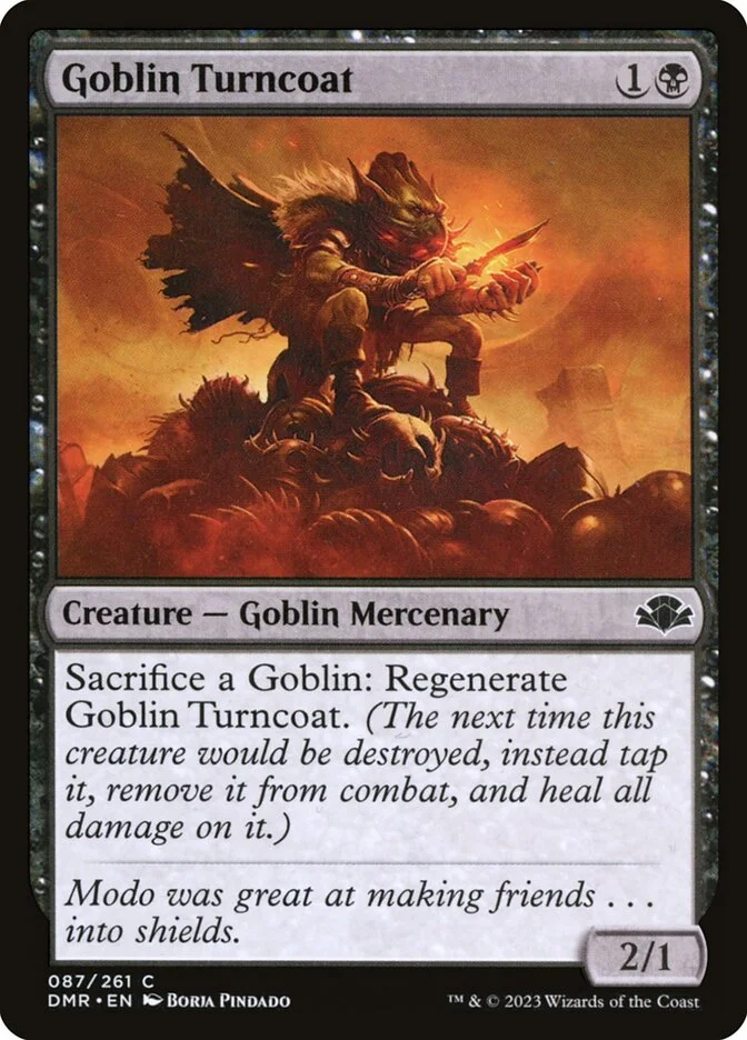 Goblin Turncoat (Dominaria Remastered) - Magic: The Gathering in TCG Land México
