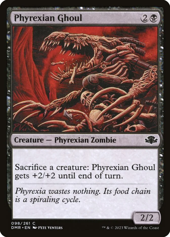 Phyrexian Ghoul (Dominaria Remastered) - Magic: The Gathering in TCG Land México