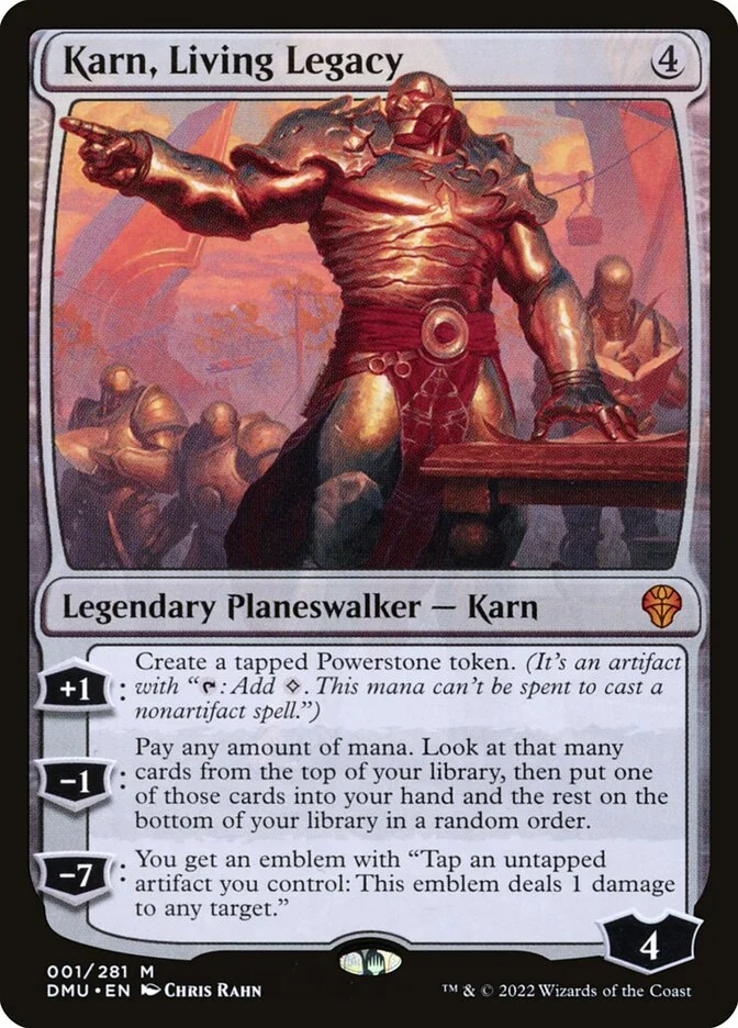 Karn, Living Legacy (Dominaria United) - Magic: The Gathering in TCG Land