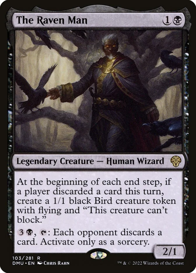 The Raven Man (Dominaria United) - Magic: The Gathering in TCG Land