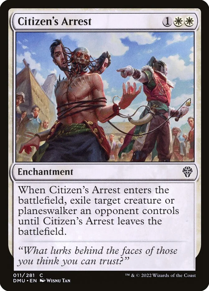 Citizen's Arrest (Dominaria United) - Magic: The Gathering in TCG Land