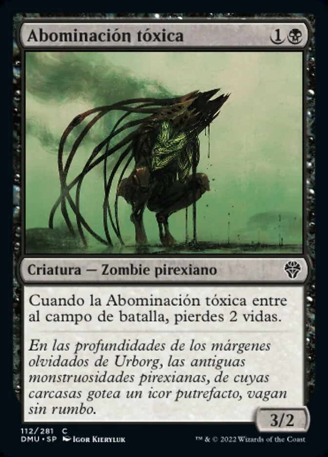 Abominación tóxica (Dominaria United) - Magic: The Gathering in TCG Land