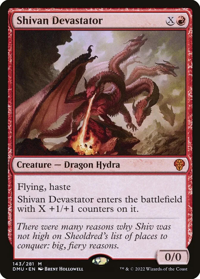 Shivan Devastator (Dominaria United) - Magic: The Gathering in TCG Land