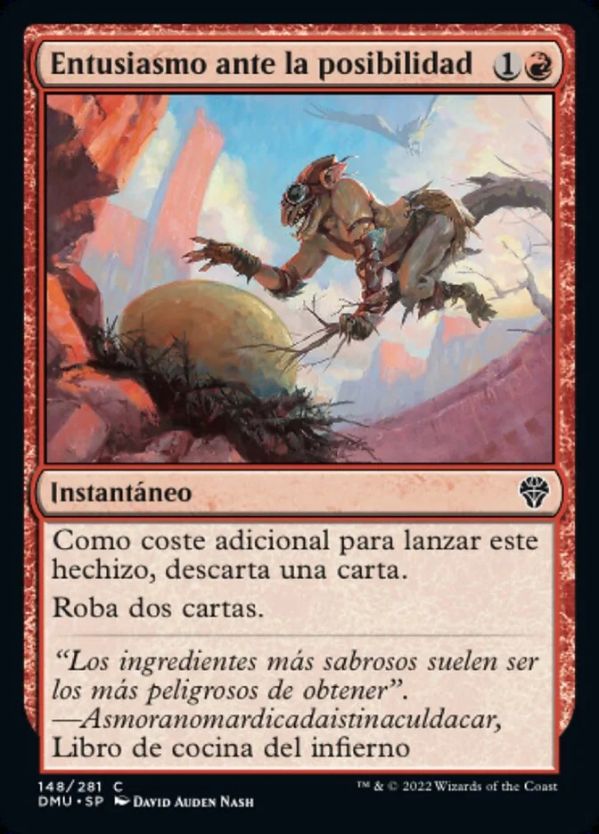 Entusiasmo ante la posibilidad (Dominaria United) - Magic: The Gathering in TCG Land