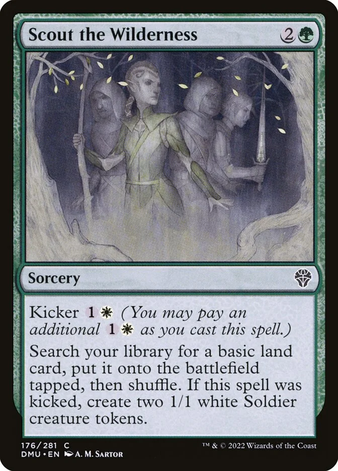 Scout the Wilderness (Dominaria United) - Magic: The Gathering in TCG Land