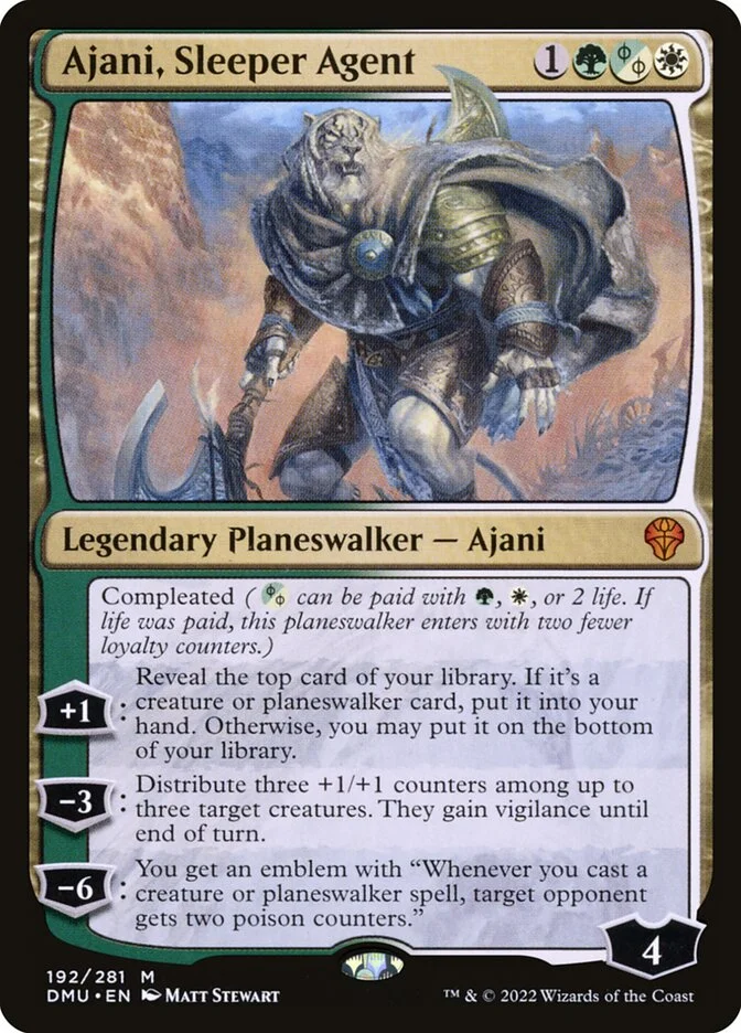 Ajani, Sleeper Agent (Dominaria United) - Magic: The Gathering in TCG Land México