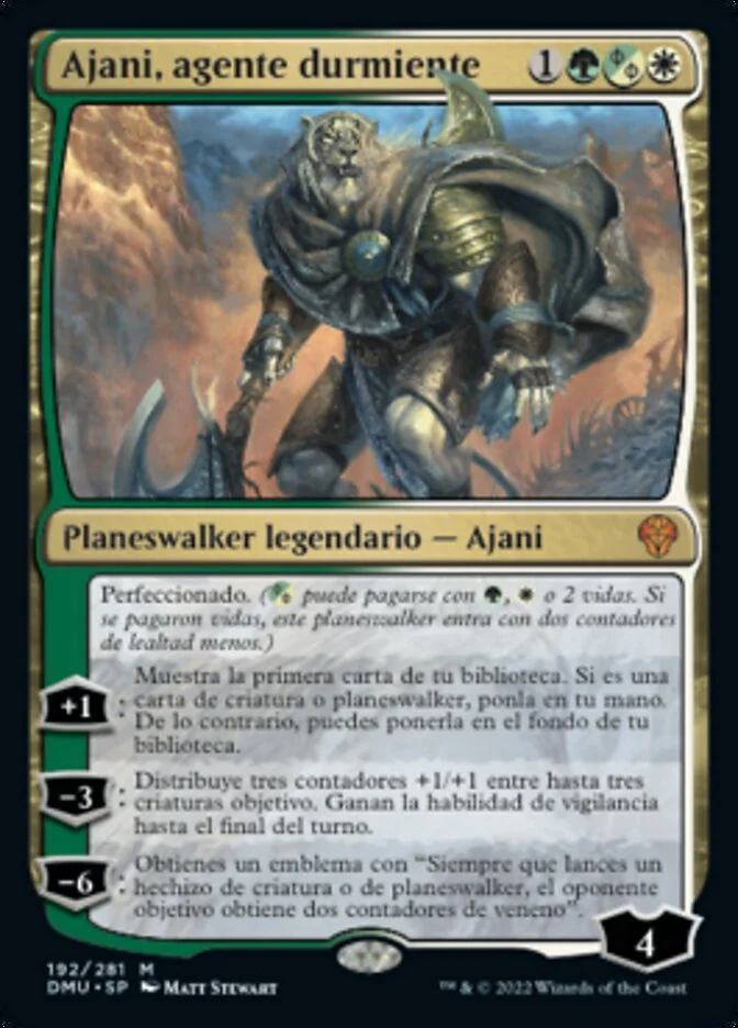 Ajani, Sleeper Agent (Dominaria United) - Magic: The Gathering in TCG Land