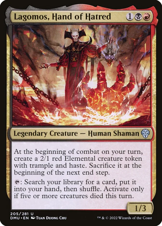 Lagomos, Hand of Hatred (Dominaria United) - Magic: The Gathering in TCG Land México