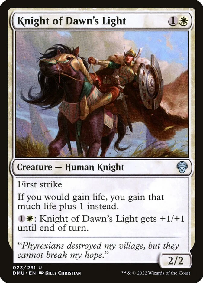 Knight of Dawn's Light (Dominaria United) - Magic: The Gathering in TCG Land
