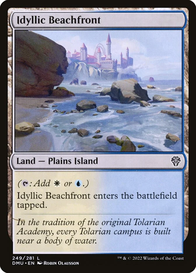 Idyllic Beachfront (Dominaria United) - Magic: The Gathering in TCG Land