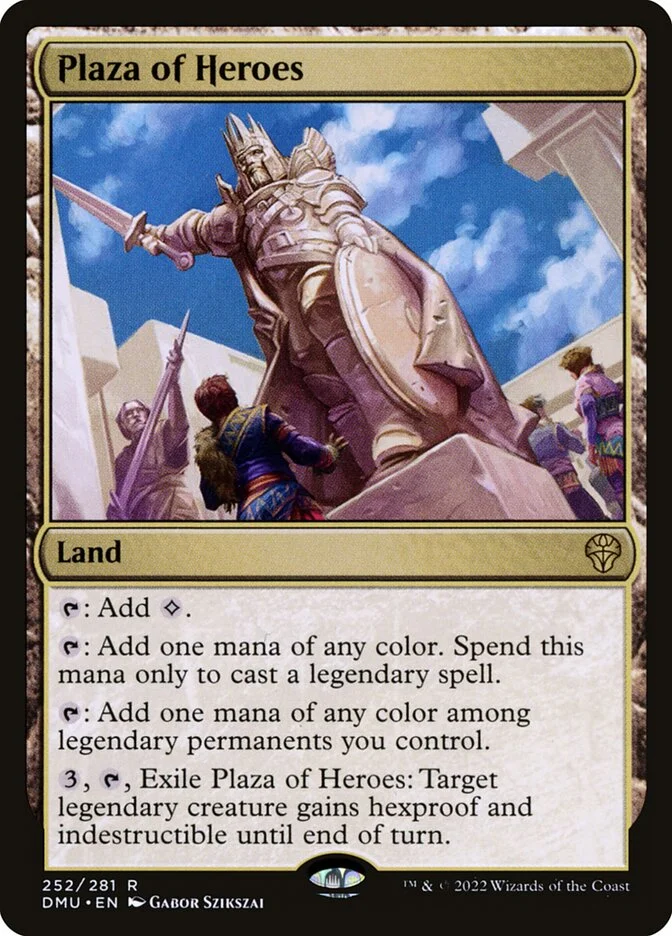 Plaza of Heroes (Dominaria United) - Magic: The Gathering in TCG Land