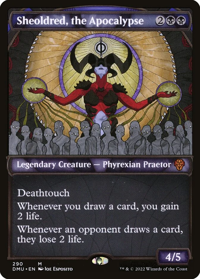 Sheoldred, the Apocalypse (Dominaria United) - Magic: The Gathering in TCG Land