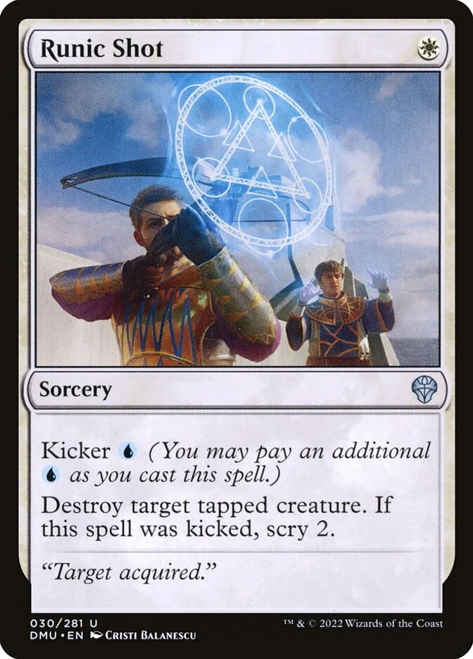 Runic Shot (Dominaria United) - Magic: The Gathering in TCG Land
