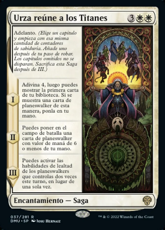 Urza reúne a los Titanes (Dominaria United) - Magic: The Gathering in TCG Land México