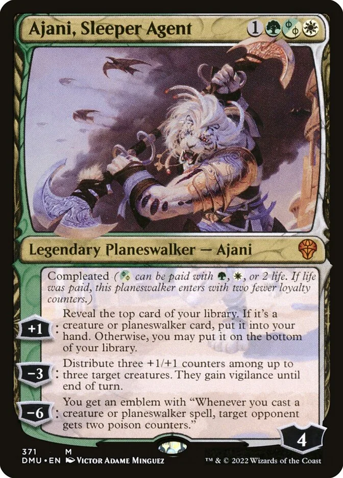 Ajani, Sleeper Agent (Dominaria United) - Magic: The Gathering in TCG Land