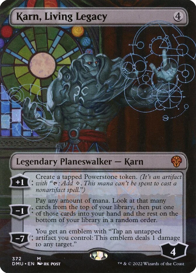 Karn, Living Legacy (Dominaria United) - Magic: The Gathering in TCG Land