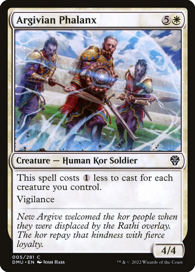 Argivian Phalanx (Dominaria United) - Magic: The Gathering in TCG Land