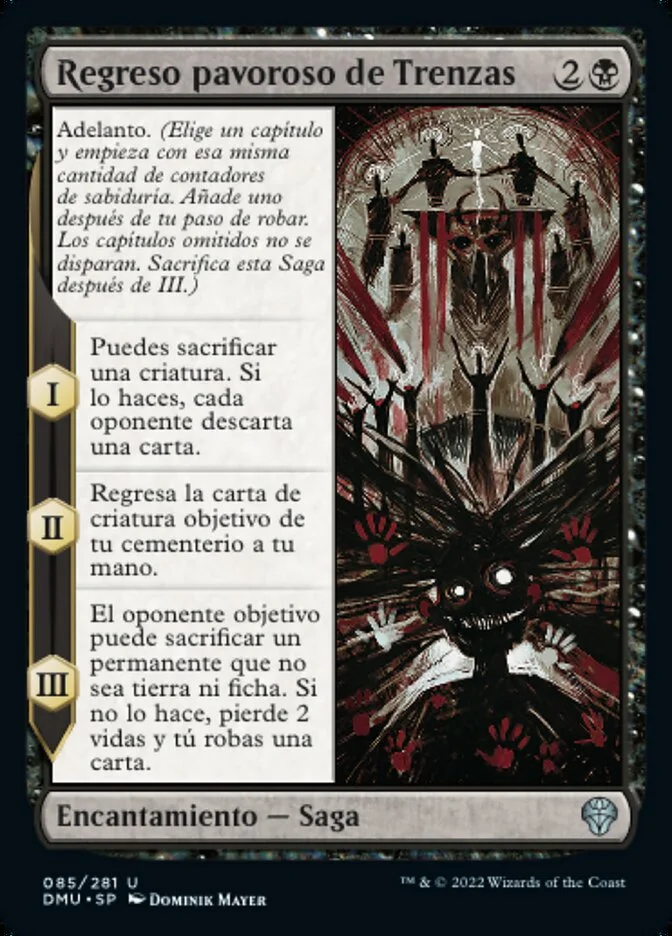 Regreso pavoroso de Trenzas (Dominaria United) - Magic: The Gathering in TCG Land