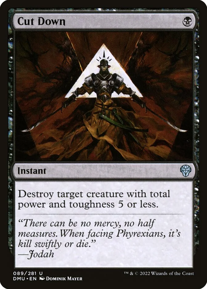 Cut Down (Dominaria United) - Magic: The Gathering in TCG Land