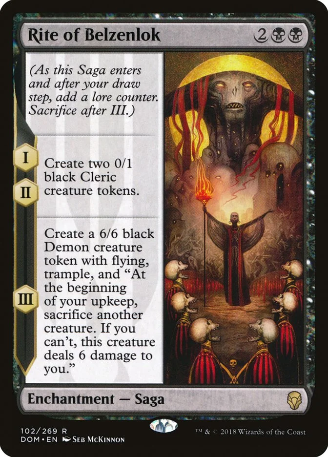 Rite of Belzenlok (Dominaria) - Magic: The Gathering in TCG Land