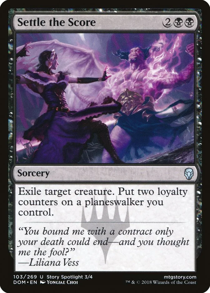 Settle the Score (Dominaria) - Magic: The Gathering in TCG Land