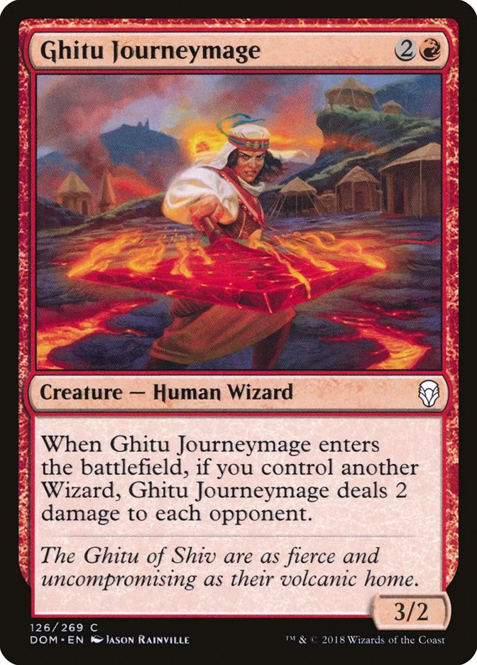 Ghitu Journeymage (Dominaria) - Magic: The Gathering in TCG Land