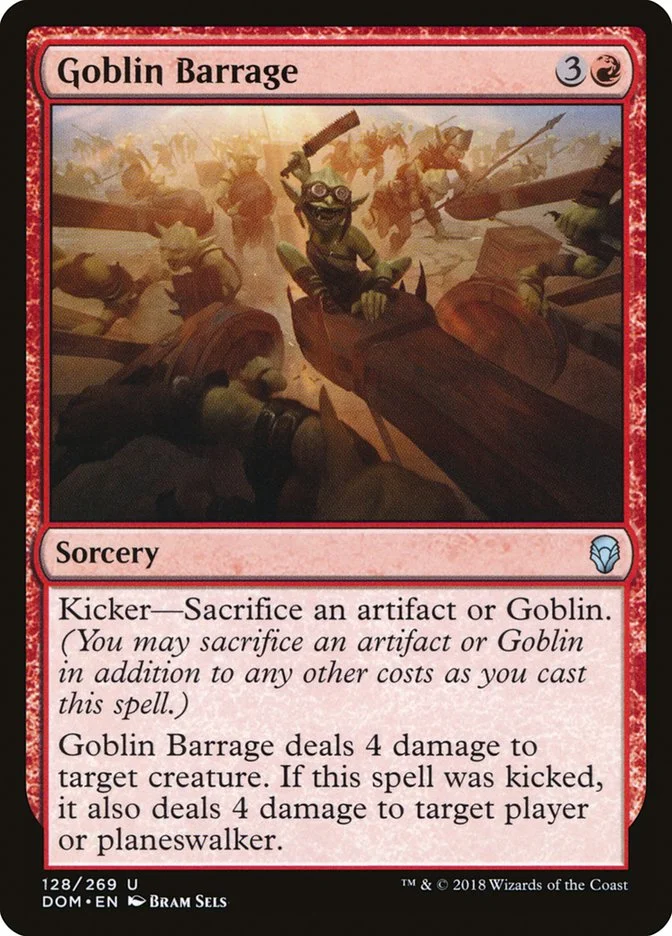 Goblin Barrage (Dominaria) - Magic: The Gathering in TCG Land