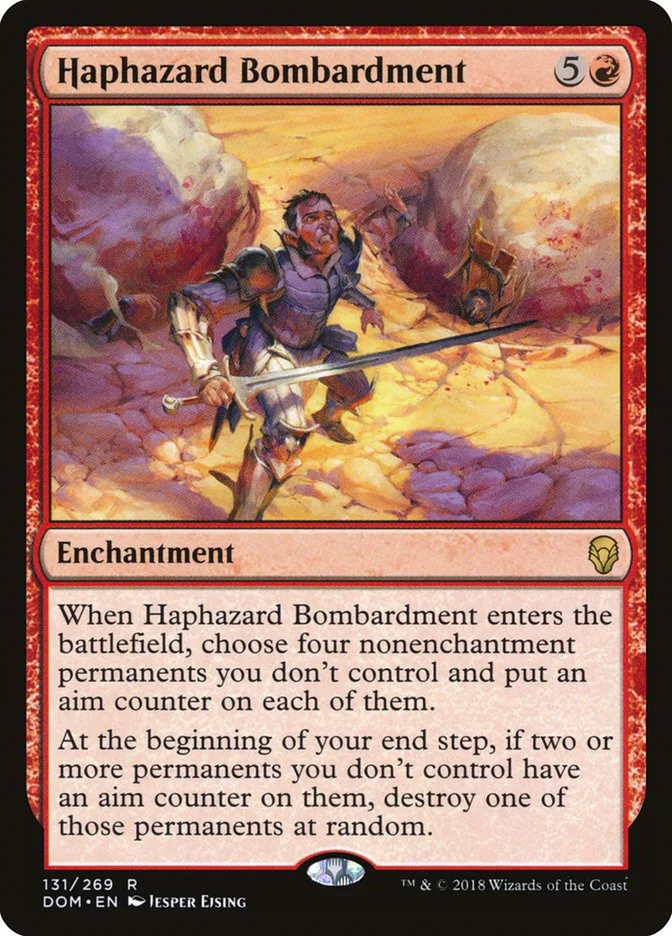 Haphazard Bombardment (Dominaria) - Magic: The Gathering in TCG Land