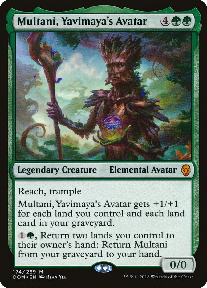 Multani, Yavimaya's Avatar (Dominaria) - Magic: The Gathering in TCG Land