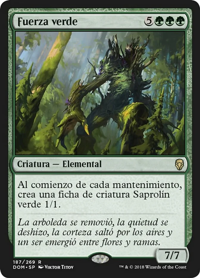 Fuerza verde (Dominaria) - Magic: The Gathering in TCG Land México