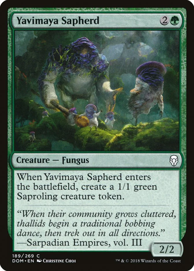 Yavimaya Sapherd (Dominaria) - Magic: The Gathering in TCG Land