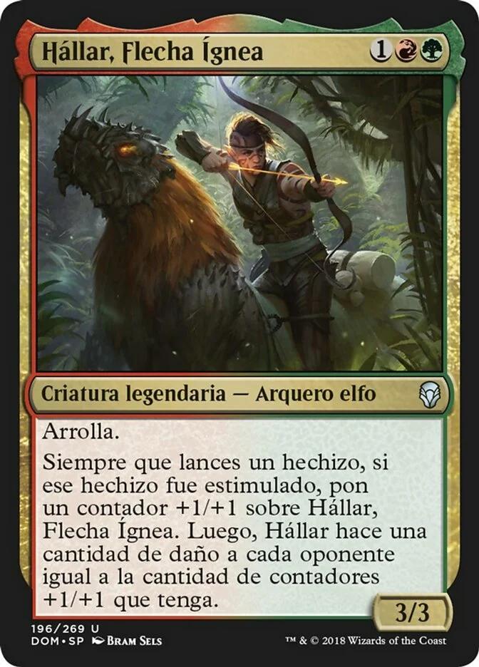 Hállar, Flecha Ígnea (Dominaria) - Magic: The Gathering in TCG Land