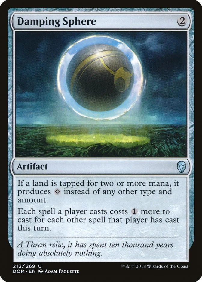 Damping Sphere (Dominaria) - Magic: The Gathering in TCG Land