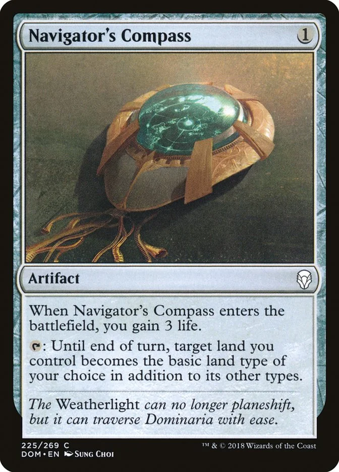 Navigator's Compass (Dominaria) - Magic: The Gathering in TCG Land