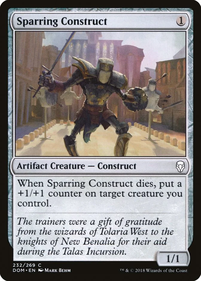 Sparring Construct (Dominaria) - Magic: The Gathering in TCG Land