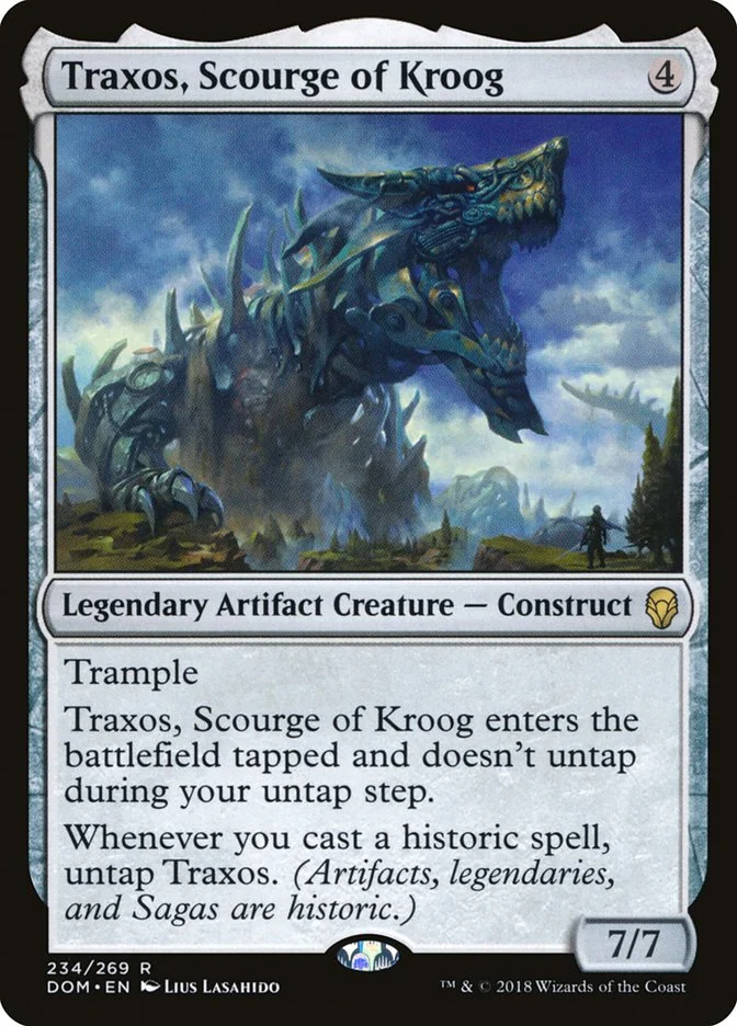 Traxos, Scourge of Kroog (Dominaria) - Magic: The Gathering in TCG Land