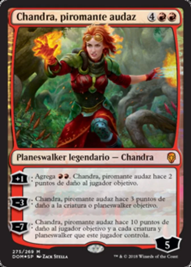Chandra, piromante audaz (Dominaria) - Magic: The Gathering in TCG Land