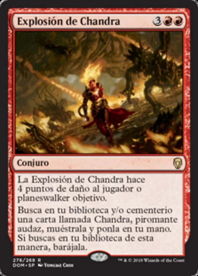 Explosión de Chandra (Dominaria) - Magic: The Gathering in TCG Land