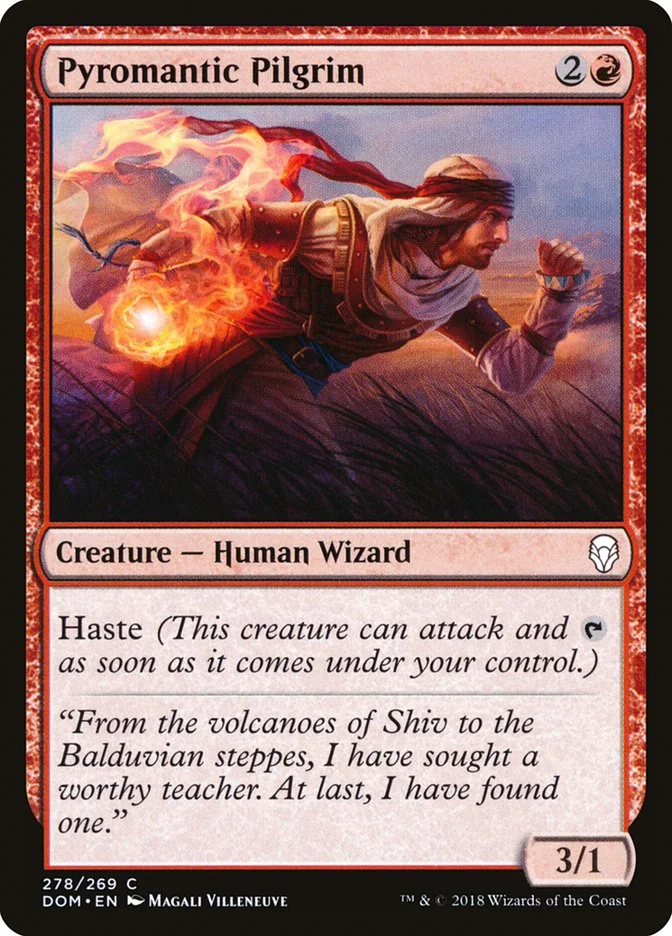 Pyromantic Pilgrim (Dominaria) - Magic: The Gathering in TCG Land México