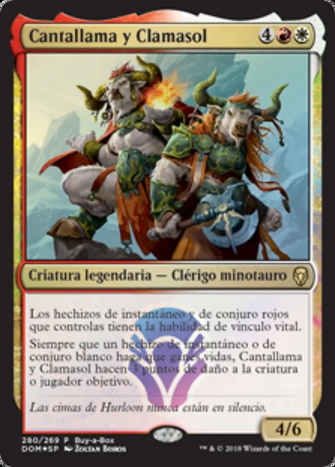 Cantallama y Clamasol (Dominaria) - Magic: The Gathering in TCG Land México