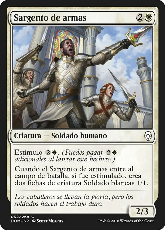 Sargento de armas (Dominaria) - Magic: The Gathering in TCG Land