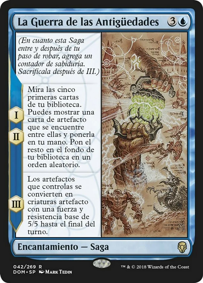 La Guerra de las Antigüedades (Dominaria) - Magic: The Gathering in TCG Land