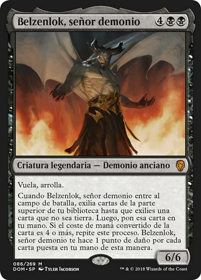 Belzenlok, señor demonio (Dominaria) - Magic: The Gathering in TCG Land