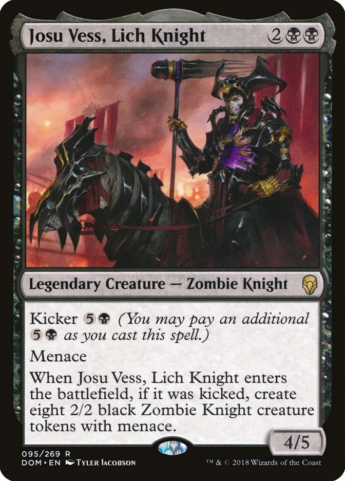Josu Vess, Lich Knight (Dominaria) - Magic: The Gathering in TCG Land