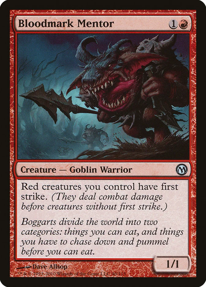 Bloodmark Mentor (Duels of the Planeswalkers) - Magic: The Gathering in TCG Land