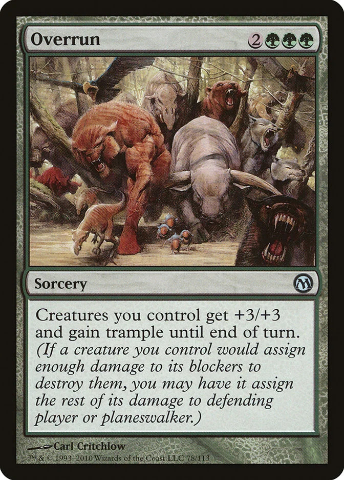 Overrun (Duels of the Planeswalkers) - Magic: The Gathering in TCG Land