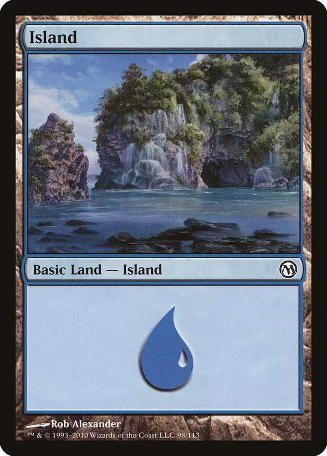 Island (Duels of the Planeswalkers) - Magic: The Gathering in TCG Land