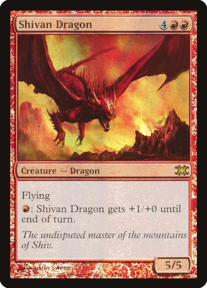 Shivan Dragon (From the Vault: Dragons) - Magic: The Gathering in TCG Land